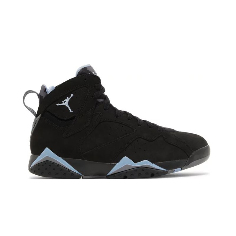 Jordan 7 Retro Men's Black Chambray Sneakers Cu9307-004